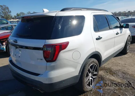 2017 Ford Explorer Sport z USA, uszkodzony, nr VIN 1FM5K8GT8HGE24250